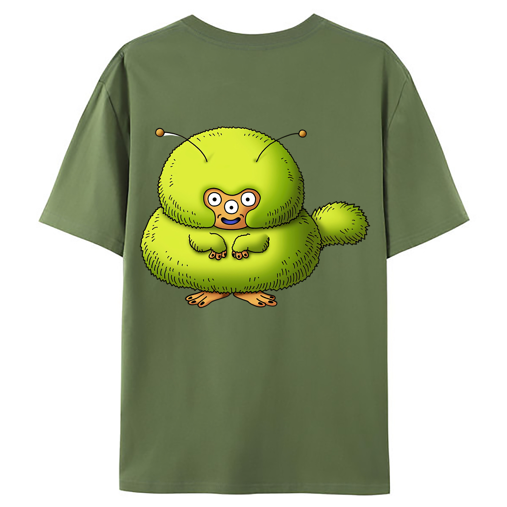 （画像用） ドラゴンクエスト Doragon Kuesuto Dragon Quest 綿100％ メンズ半袖Tシャツ（バックプリント） 通気性